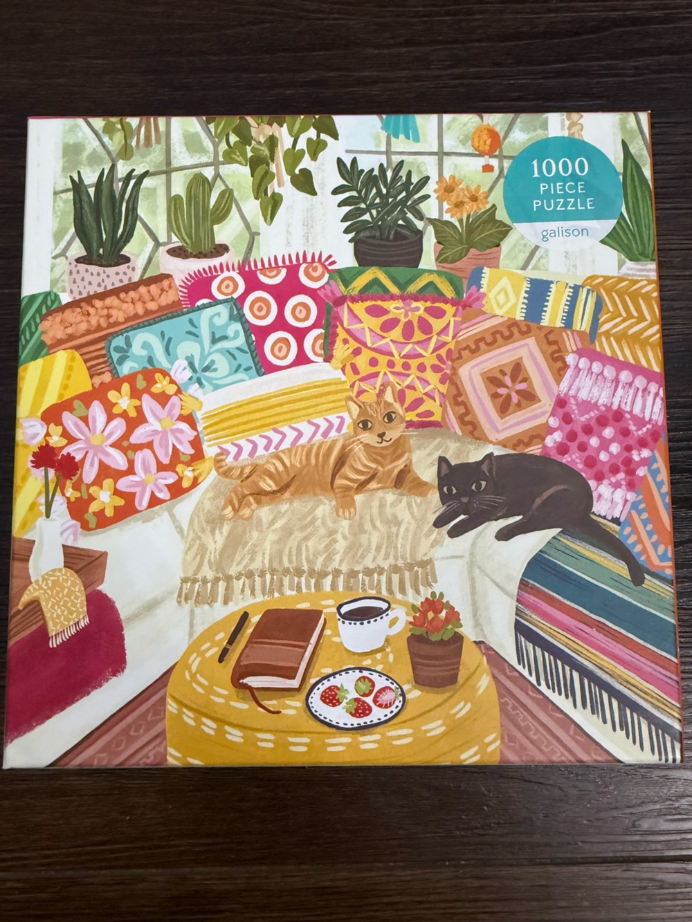 Galison Serenity Meow puzzle